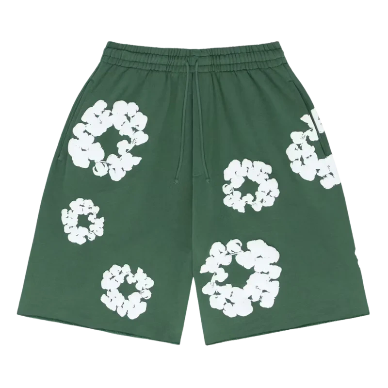 Foto del prodotto Denim Tears The Cotton Wreath Shorts Green