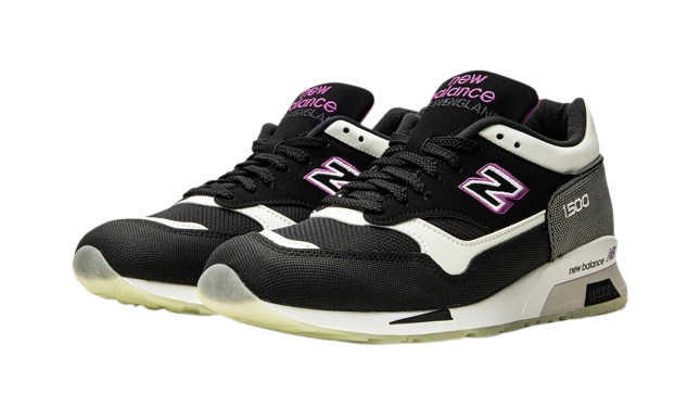 New Balance 1500 Black Purple Glow In The Dark - Image 1