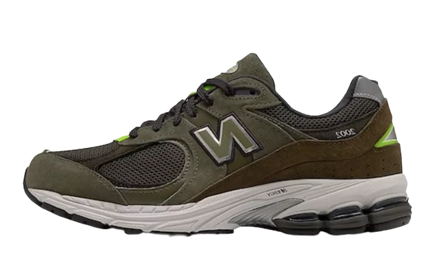 New Balance 2002R Camo Green Nettle Green product photo