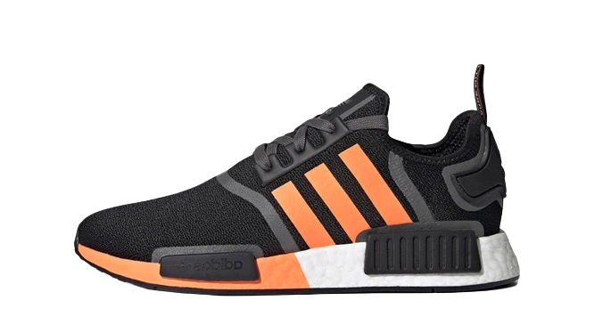 Adidas NMD R1 Black Screaming Orange Produktfoto