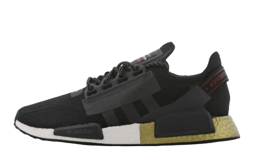 Adidas NMD V2 Core Black Gold Metallic Produktfoto