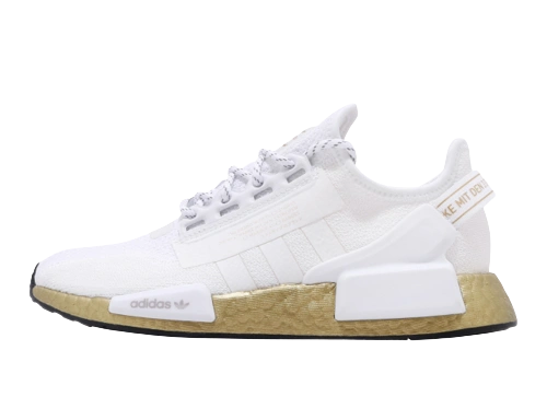 Adidas NMD V2 Cloud White Gold Metallic (W) Produktfoto