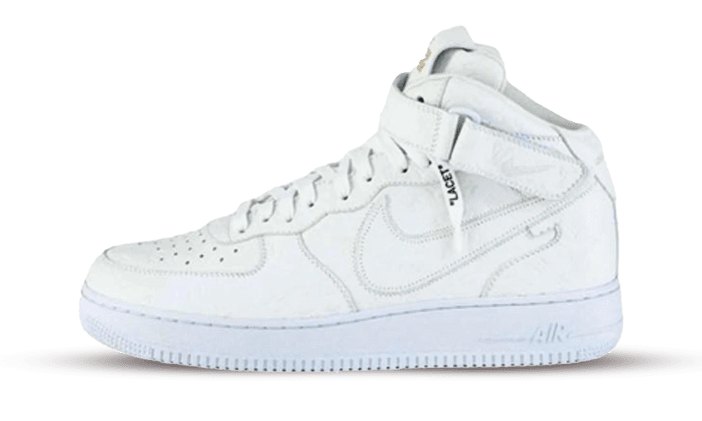 Foto del prodotto Louis Vuitton Nike Air Force 1 Mid By Virgil Abloh White