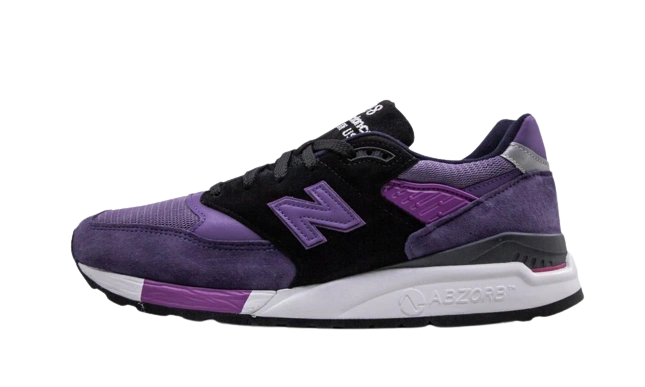 New Balance 998 Purple Black Produktfoto