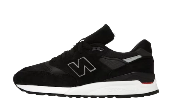 New Balance 998 Pony Hair Black Produktfoto
