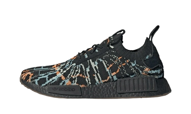 Adidas NMD R1 Primeknit Black Multicolor Produktfoto