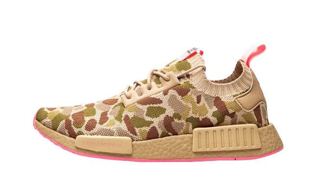 Adidas NMD R1 Primeknit Duck Camo Pink Produktfoto
