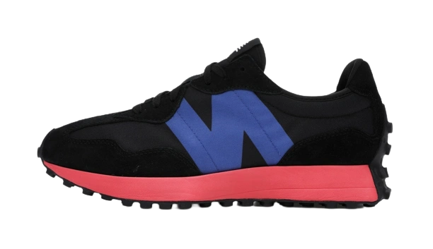 New Balance 327 Black Blue Red product photo