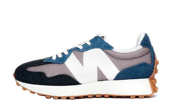 New Balance 327 Grey Navy Black product photo