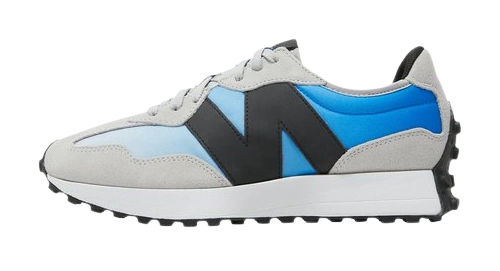 New Balance 327 Light Aluminum Cobalt Blue product photo