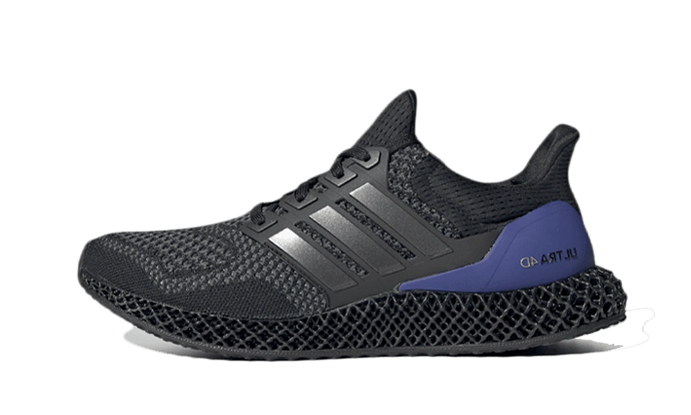 Adidas Ultra 4D Black Purple productfoto