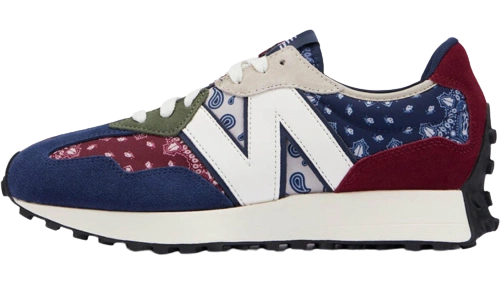 New Balance 327 Paisley Pack Navy product photo