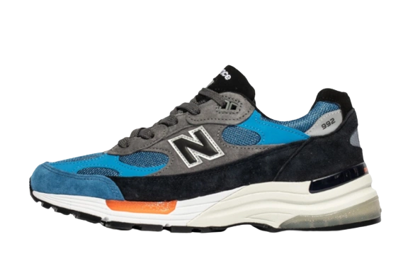 New Balance 992 Black Blue Grey productfoto