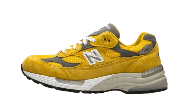 New Balance 992 Yellow Grey productfoto