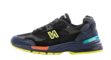 New Balance 992 MiUSA Black Purple productfoto