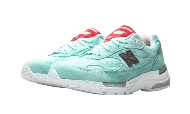New Balance 992 Kith Kithmas Teal - Image 1