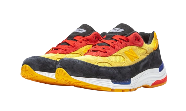 New Balance 992 Yellow Red - Image 1