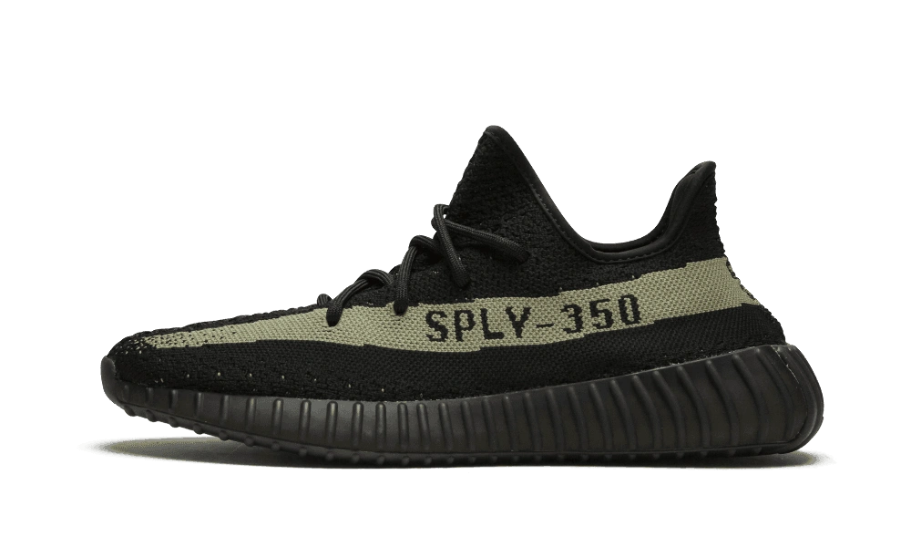 Yeezy Boost 350 V2 Core Black Green product photo