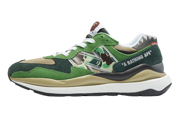 New Balance 57/40 BAPE Green product photo