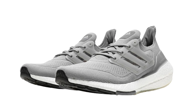 Adidas Ultra Boost 21 Grey White - Image 1