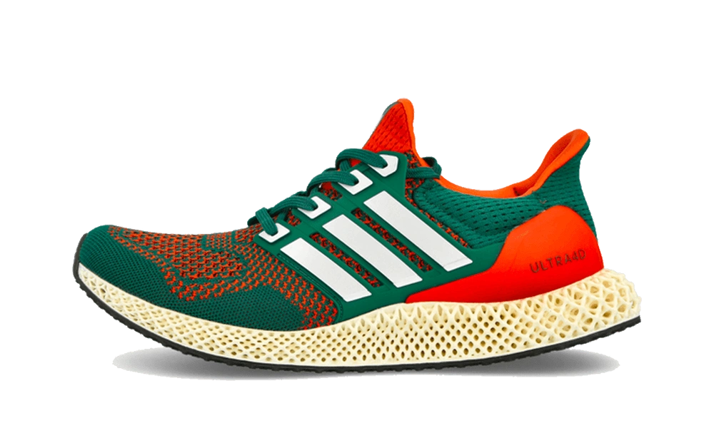 Adidas Ultra 4D Miami Hurricanes productfoto