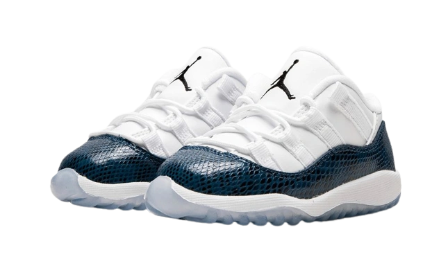Jordan 11 Retro Low Snake Navy (2019) (TD) - Image 1