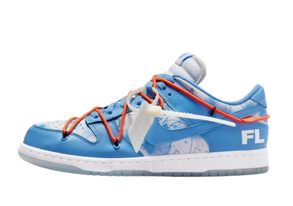 Nike Dunk Low Off-White Futura UNC Produktfoto