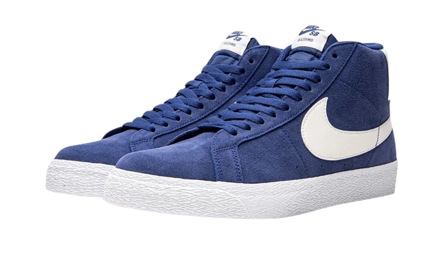 Nike SB Blazer Mid Royal Blue White - Image 1