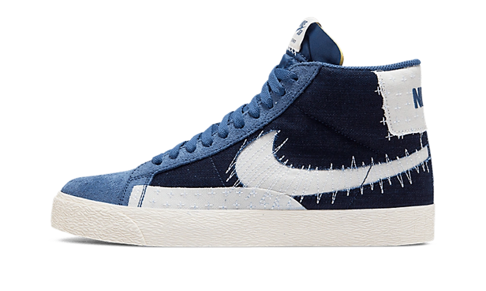 Photo du produit Nike SB Zoom Blazer Mid Sashiko Mystic Navy