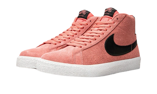 Nike SB Blazer Mid Pink Black - Image 1
