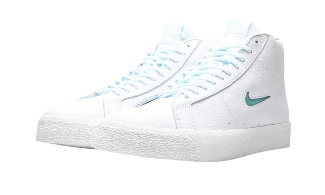 Nike SB Blazer Mid Premium White Glacier - Image 1
