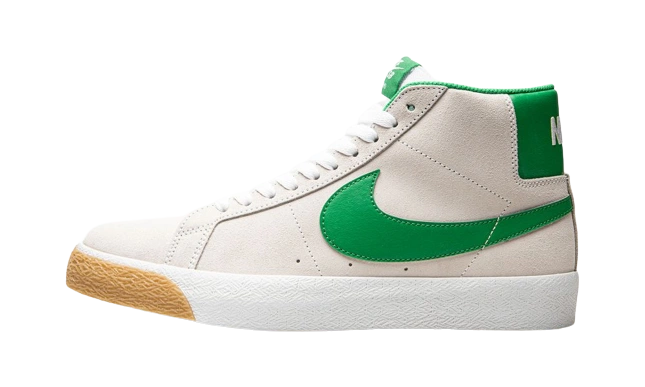 Photo du produit Nike SB Zoom Blazer Mid Summit White Lucky Green
