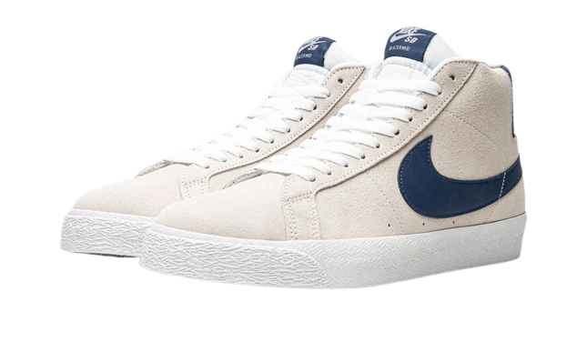 Nike SB Blazer Mid White Court Blue - Image 1