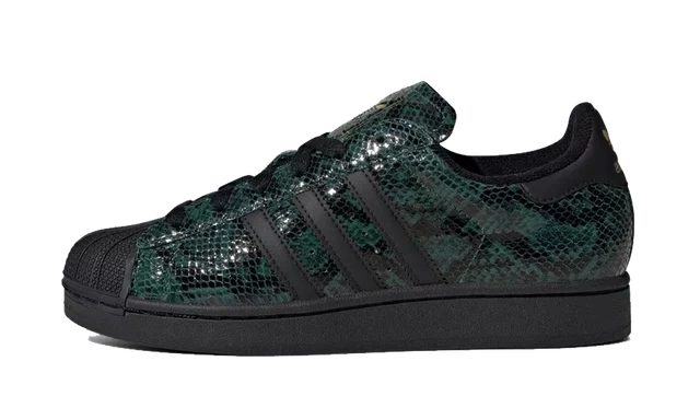 adidas Superstar II 'Collegiate Green Snakeskin' product photo