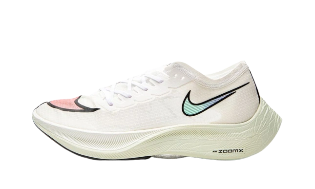 Foto del prodotto Nike ZoomX Vaporfly Next% White Hyper Jade Flash Crimson