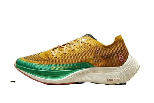 Foto del prodotto Nike ZoomX Vaporfly Next% 2 1972 Dark Sulfur Stadium Green