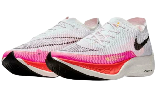 Nike ZoomX Vaporfly Next% 2 White Pink - Image 1