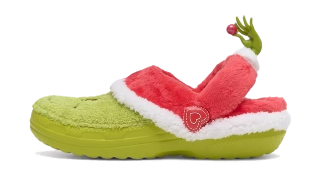 Photo du produit Crocs Classic Lined Clog The Grinch