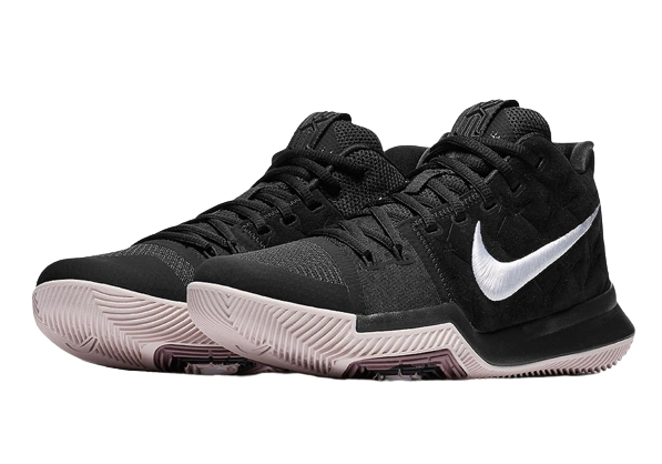 Nike Kyrie 3 Black Suede - Image 1