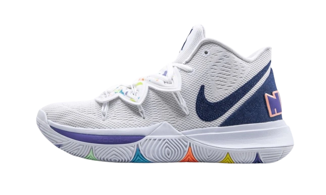 Nike Kyrie 5 White Denim Produktfoto