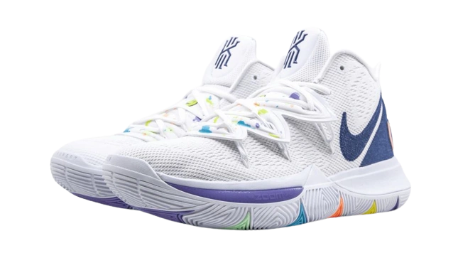 Nike Kyrie 5 White Denim - Image 1