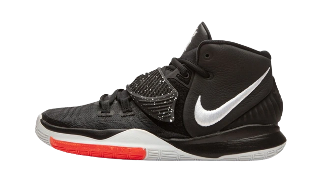 Nike Kyrie 6 Jet Black White (GS) Produktfoto