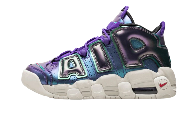 Nike Air More Uptempo Iridescent Purple (GS) Produktfoto