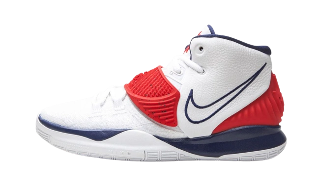 Nike Kyrie 6 USA White (GS) Produktfoto