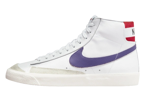 Nike Blazer Mid 77 Vintage Mismatched Basketball Leather Swooshes Produktfoto