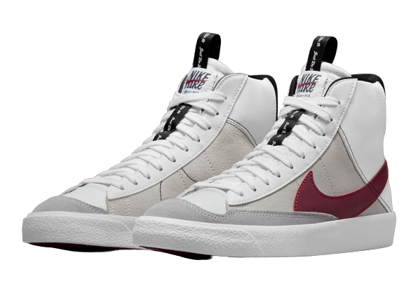 Nike Blazer Mid 77 SE Rush Maroon (GS) - Image 1