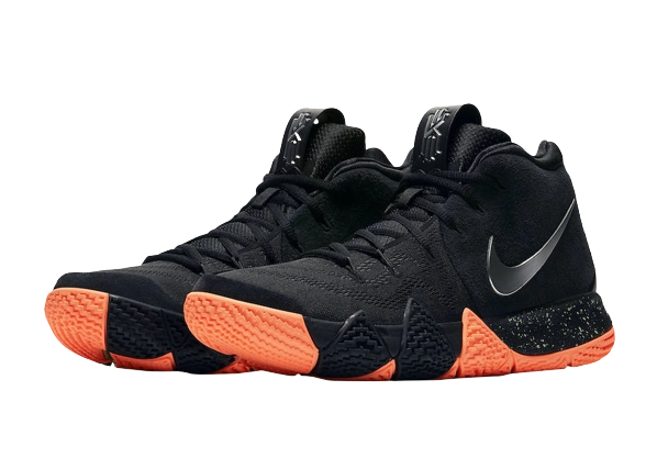 Nike Kyrie 4 Black Metallic Silver - Image 1