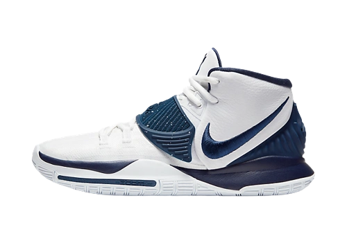 Nike Kyrie 6 Team White Midnight Navy Produktfoto