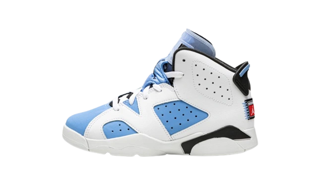 Jordan 6 Retro UNC White (PS) productfoto