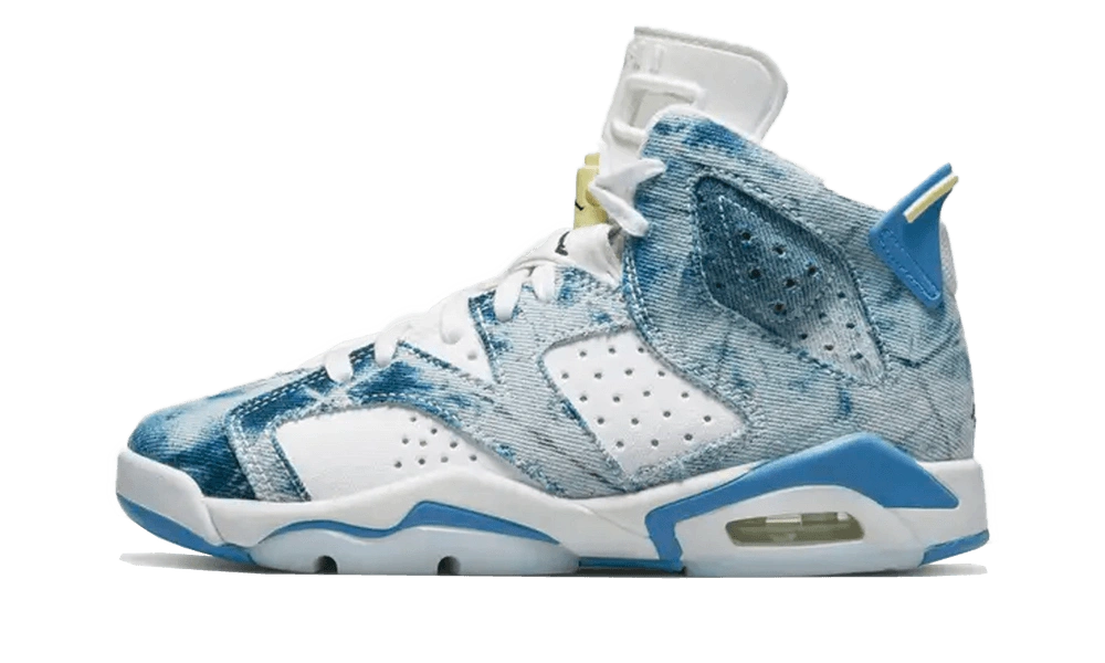 Jordan 6 Retro Washed Denim (2022) (GS) productfoto